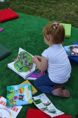 Akcje: Książka w ruchu – Miejska Biblioteka Publiczna na Jasielskim Dniu Dziecka