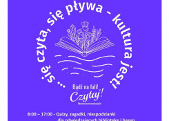 Się czyta, się pływa – kultura jest! Świętujemy rok współpracy na Sikorskiego 15